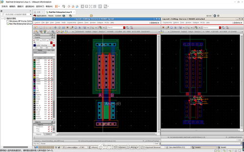 集成电路CAD课程实验报告 二输入与非门电路设计与版图仿真
